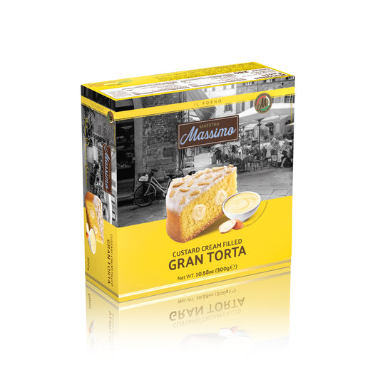 GRAN TORTA CUSTARD CREAM 300g (10.58 OZ)