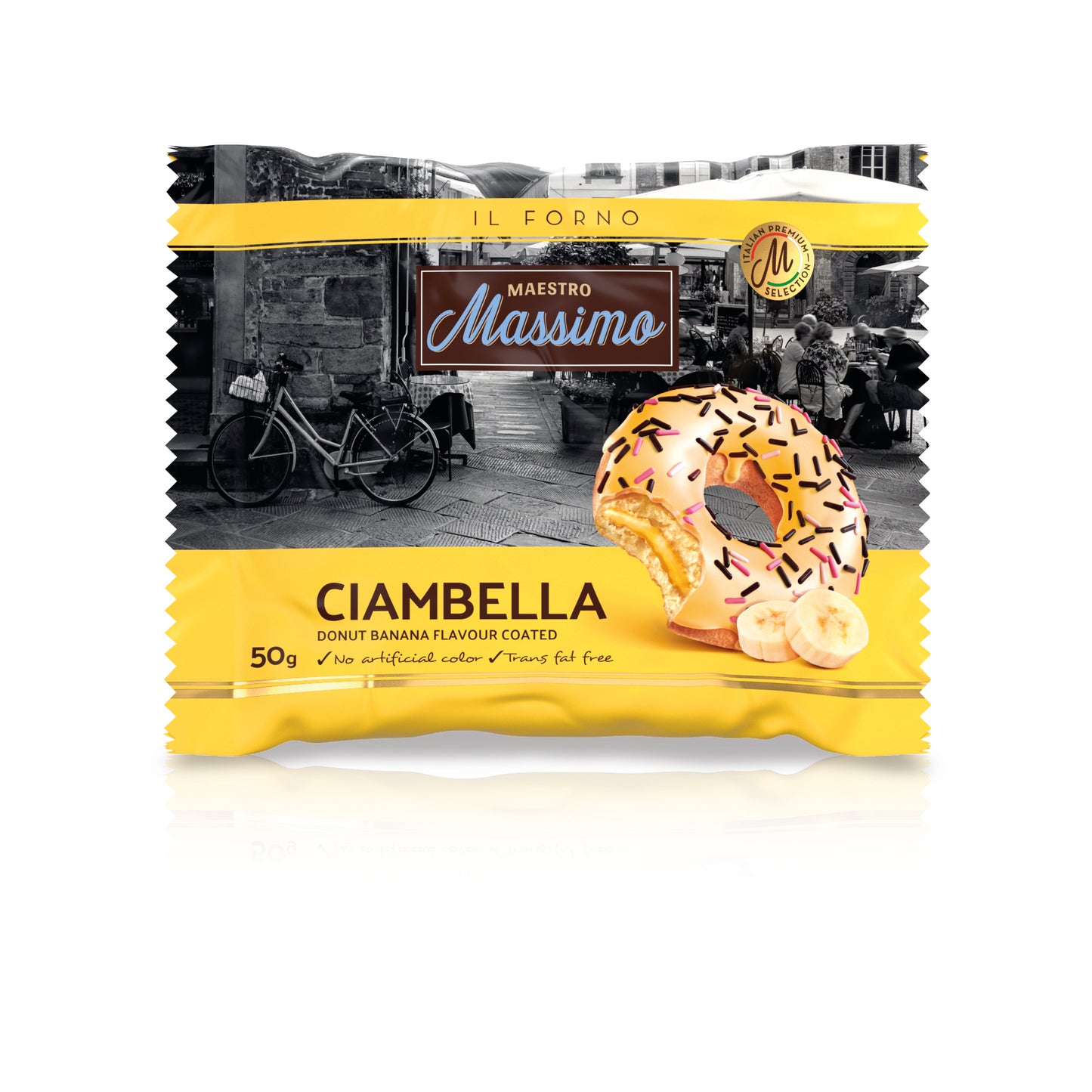 CIAMBELLA BANANA 50g (1.76 OZ) | Pack of 24